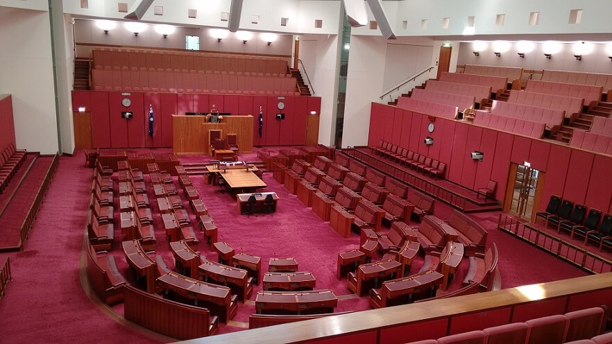 Parlamento de Australia - Leyes en Australia