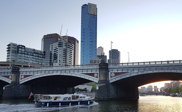 Yarra River en Melbourne