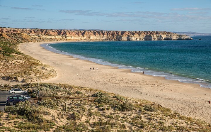 Maslin Beach cerca de Adelaide