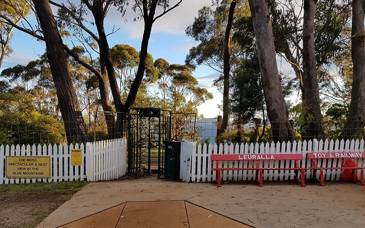 El pueblo de Leura en las Blue Mountains
