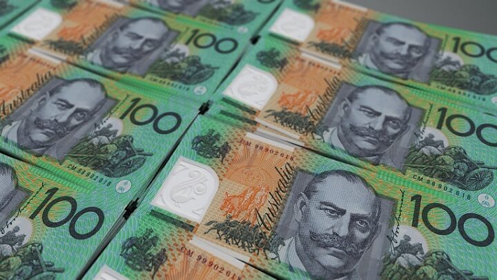 Billetes de 100 dólares australianos