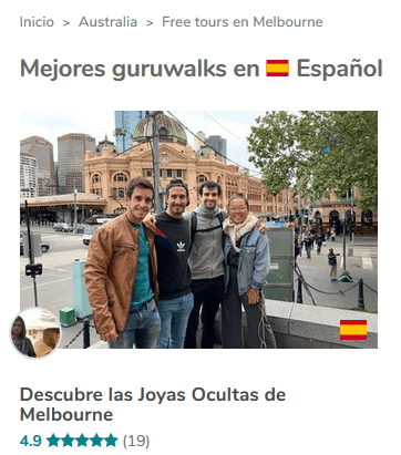 Free walking tour de Australiaje por Melbourne
