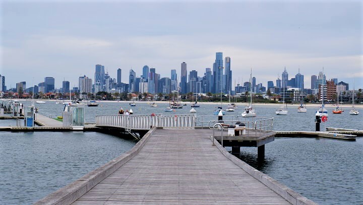 St Kilda Pier Skyline